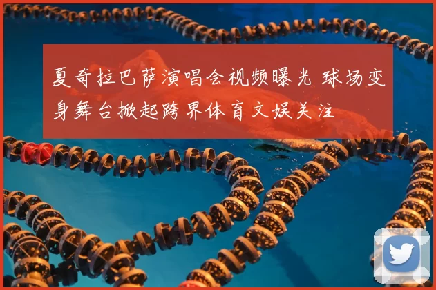 夏奇拉巴萨演唱会视频曝光 球场变身舞台掀起跨界体育文娱关注