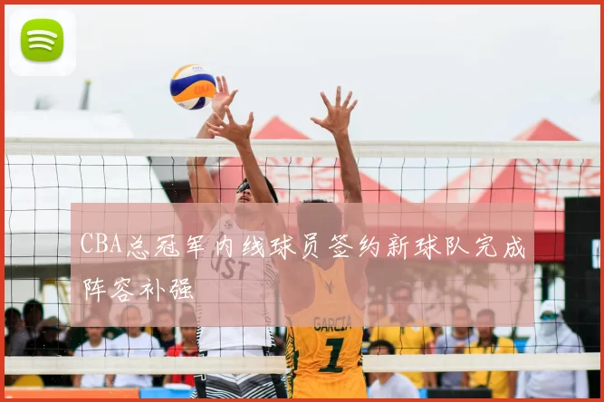 CBA总冠军内线球员签约新球队完成阵容补强